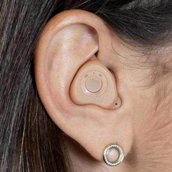 In the ear hearing aids fitted by Pinnacle Hearing in Ireland