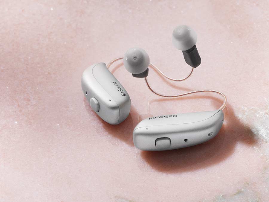 Silver ReSound Nexia hearing aids are available at local Pinnacle Hearing practices across Ireland.
